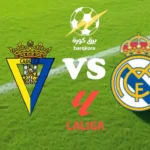 ريال مدريد و قادش بث مباشر في اياب الدوري الاسباني الممتاز